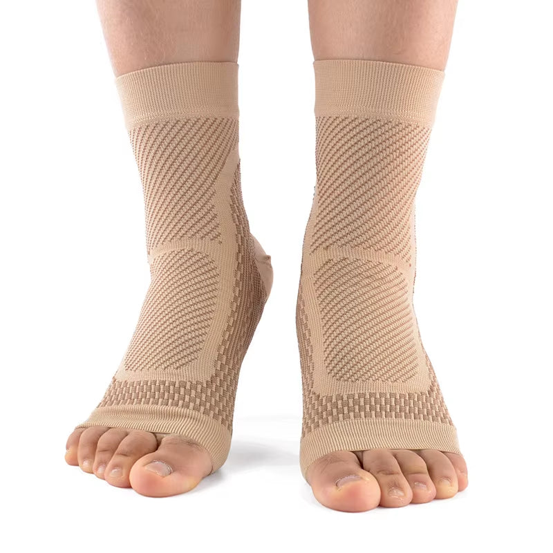 1Pair Neuropathy Socks,Ankle Brace Socks and Tendonitis Compression Socks for Pain Relief,Ankle Compression Sleeve for Swelling