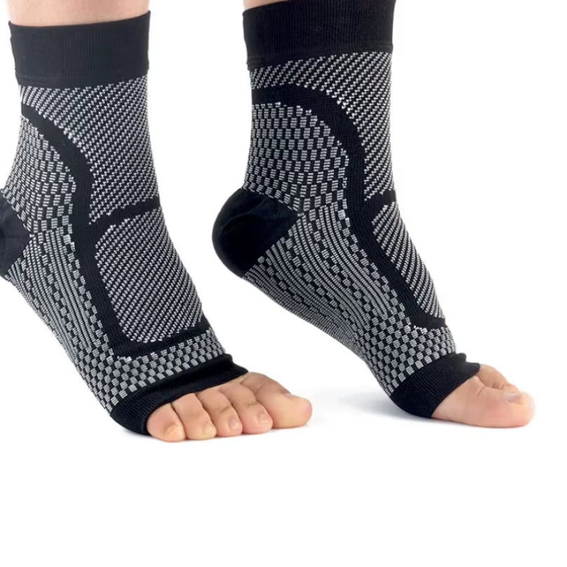 1Pair Neuropathy Socks,Ankle Brace Socks and Tendonitis Compression Socks for Pain Relief,Ankle Compression Sleeve for Swelling