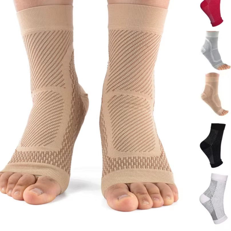 1Pair Neuropathy Socks,Ankle Brace Socks and Tendonitis Compression Socks for Pain Relief,Ankle Compression Sleeve for Swelling
