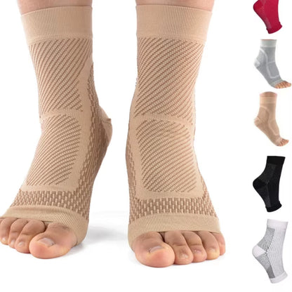 1Pair Neuropathy Socks,Ankle Brace Socks and Tendonitis Compression Socks for Pain Relief,Ankle Compression Sleeve for Swelling